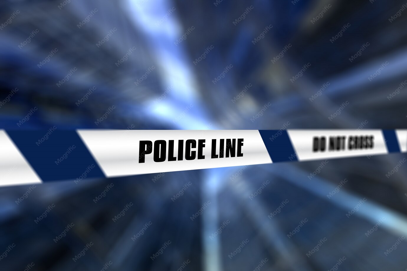 Fita de isolamento policial, busca e apreensão em Chapecó